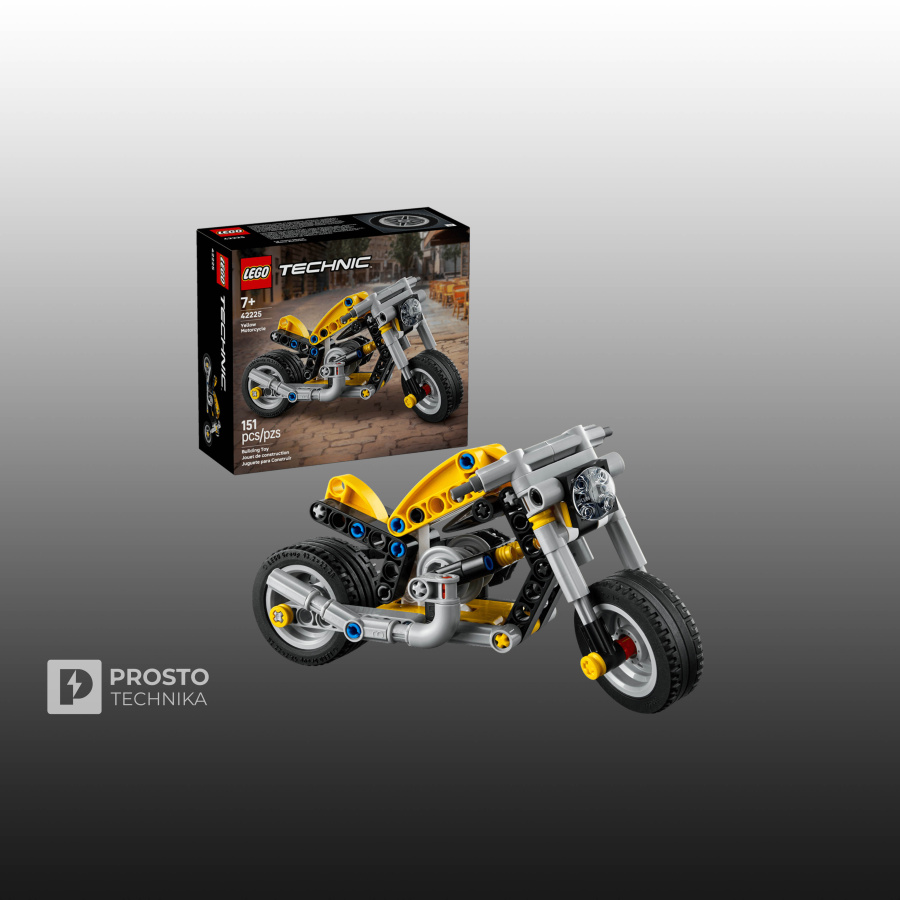 LEGO Technic Yellow Motorbike (42225)